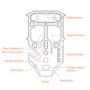 M1 MAVERICK™ WALLET - SPEC-OPS - SINGLE POCKET DTEX DangoProducts