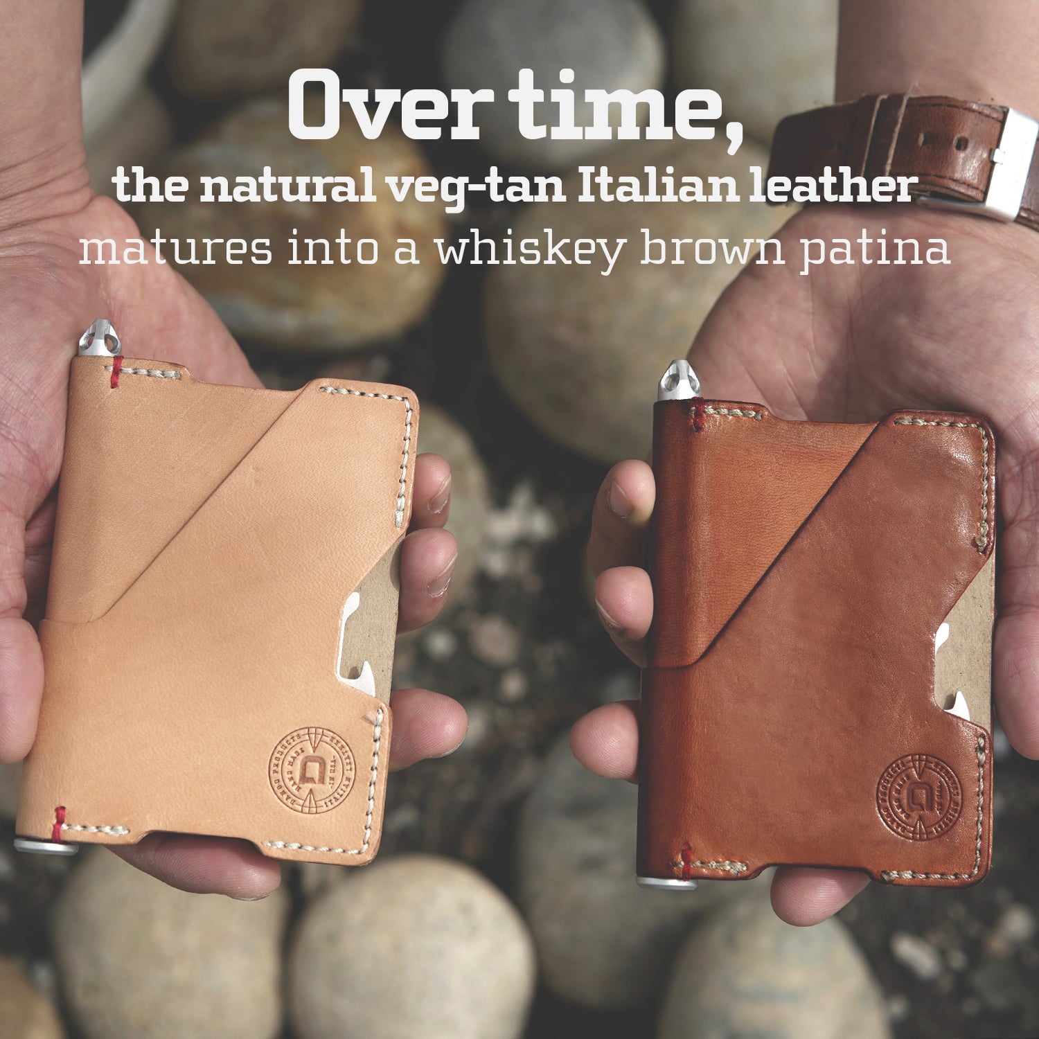 Vegetable-Tanned Italian Leather