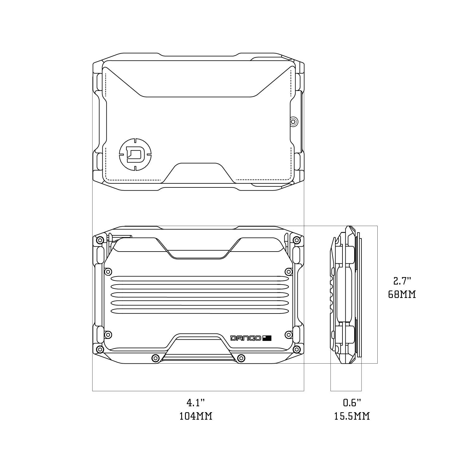 A10 ADAPT™ SINGLE POCKET WALLET DangoProducts