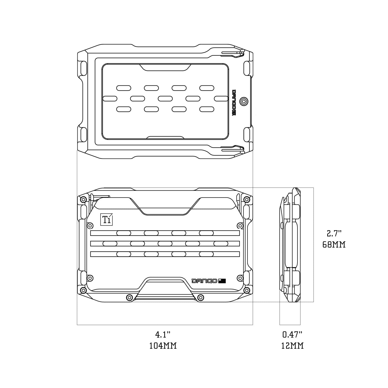 A10 ADAPT™ TITANIUM WALLET DangoProducts