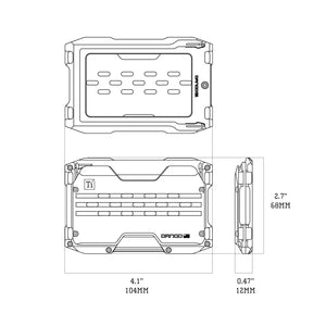 A10 ADAPT™ TITANIUM WALLET DangoProducts