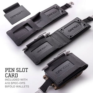 A10 DTEX BIFOLD PULL POCKET ADAPTER with MT01 & PEN SLOT CARD DangoProducts