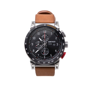 CR-01 - CHRONO WATCH WITH HORWEEN LEATHER STRAPS DangoProducts