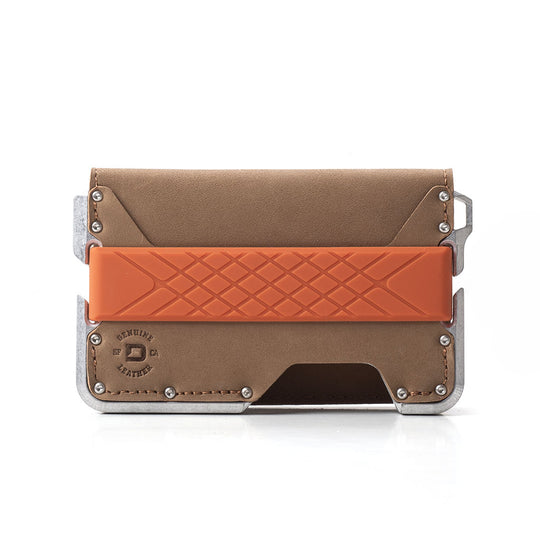 D01 DAPPER™ BIFOLD WALLET - SPECIAL EDITION - RAW - ORANGE