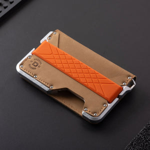 D01 DAPPER™ BIFOLD WALLET - SPECIAL EDITION - RAW - ORANGE DangoProducts