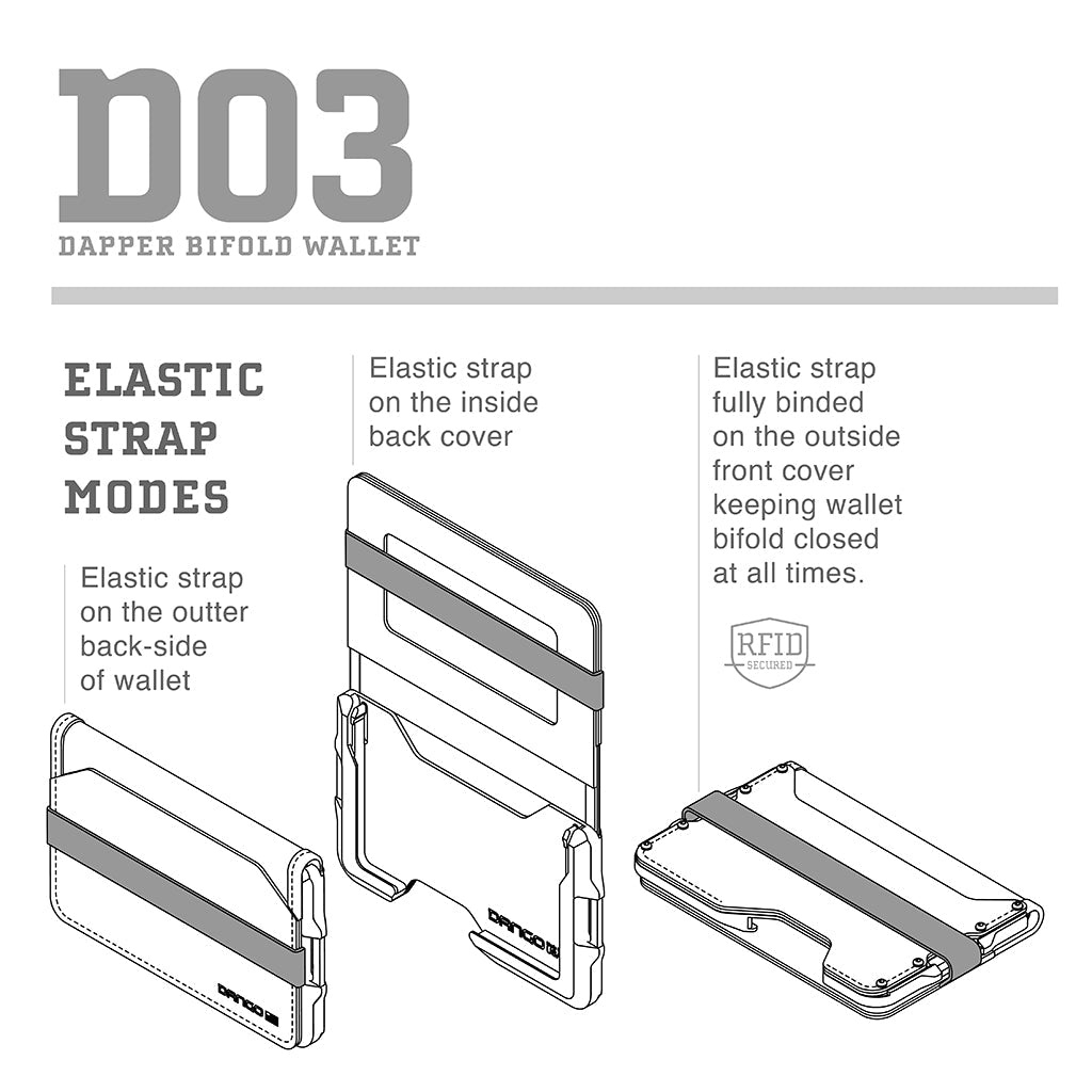 D03 - 3 POCKET BIFOLD (D03 ONLY) DangoProducts