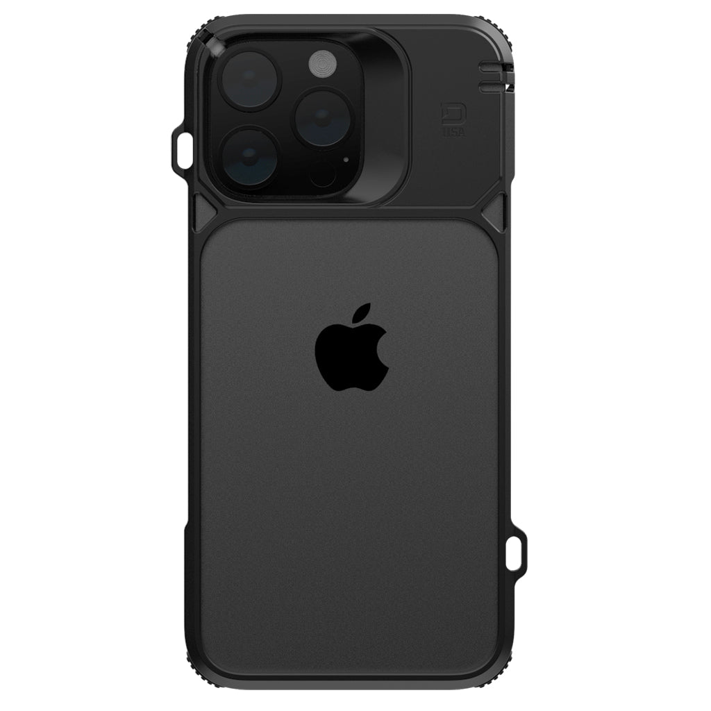 DANGO Covert Case for Iphone 16 Pro Max - Jet Black