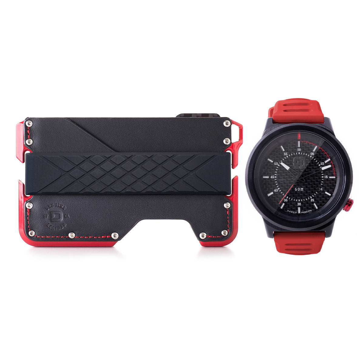 Dango D01 R-Spec Wallet Watch Bundle Red DangoProducts