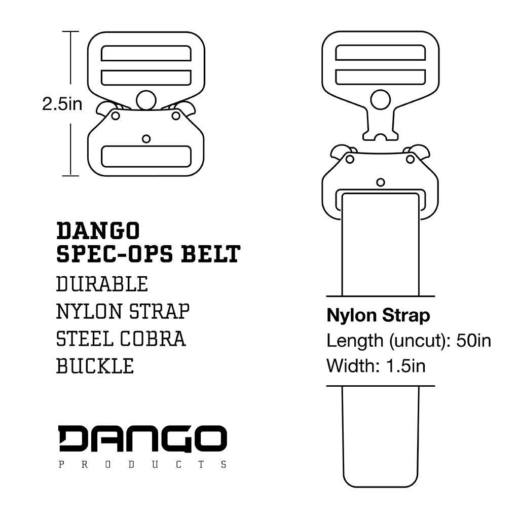 DANGO Spec-Ops Belt Bundle - All 3 Colors – Dango Products