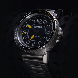 DV-01 - DIVE WATCH WITH METAL BRACELET & MICRO ADJUSTMENT BUCKLE DangoProducts