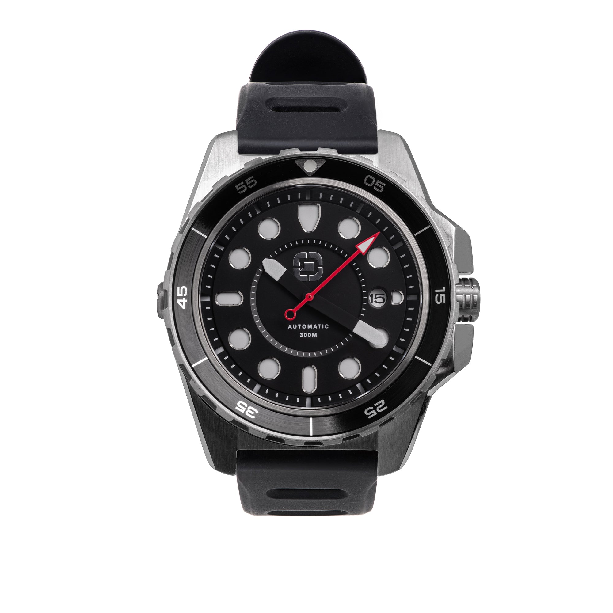 DV-02 - AUTOMATIC DIVE WATCH WITH SILICONE SPORT STRAP DangoProducts