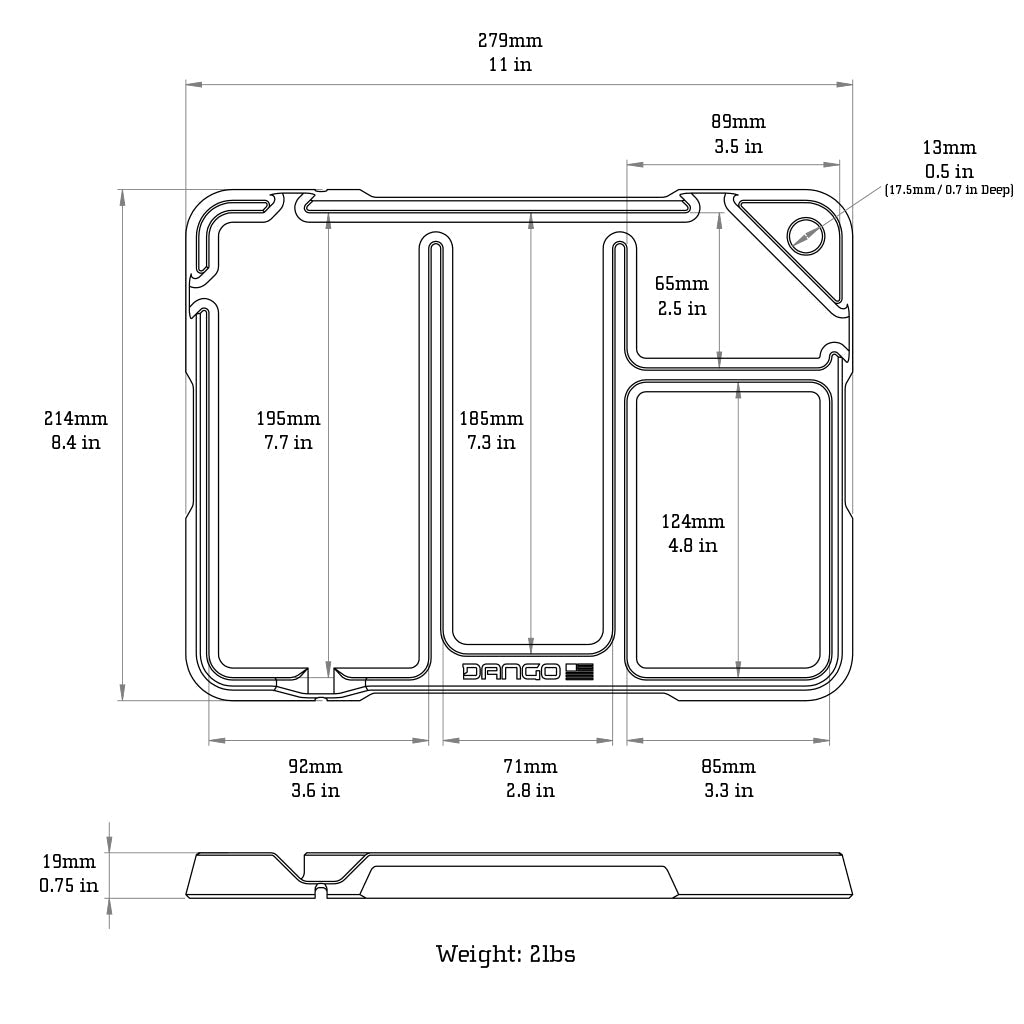 EDC TRAY DangoProducts