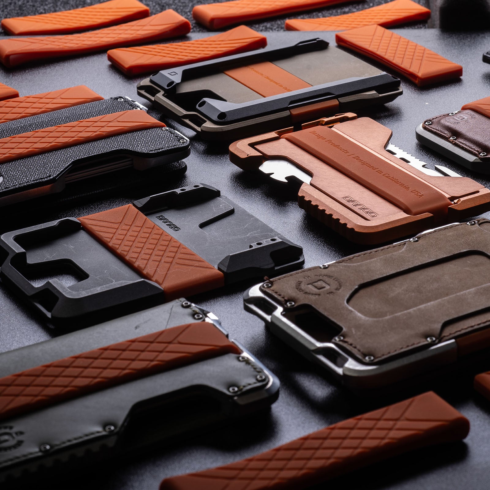 HORIZONTAL WALLET BAND ORANGE DangoProducts