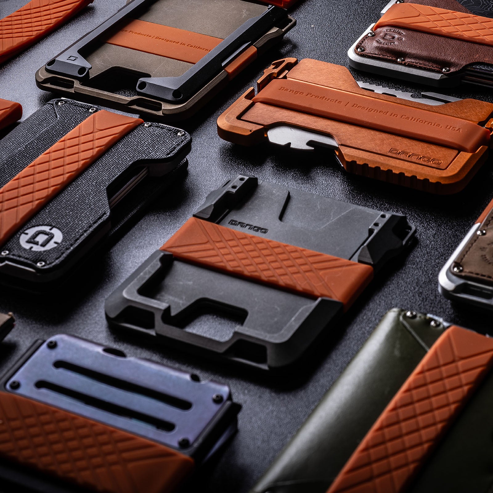 HORIZONTAL WALLET BAND ORANGE DangoProducts