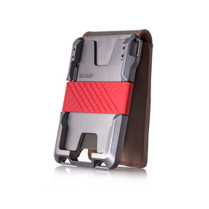 M1 MAVERICK™ BIFOLD WALLET - SPECIAL EDITION SLATE GREY - 4 POCKET BIFOLD LEATHER DangoProducts