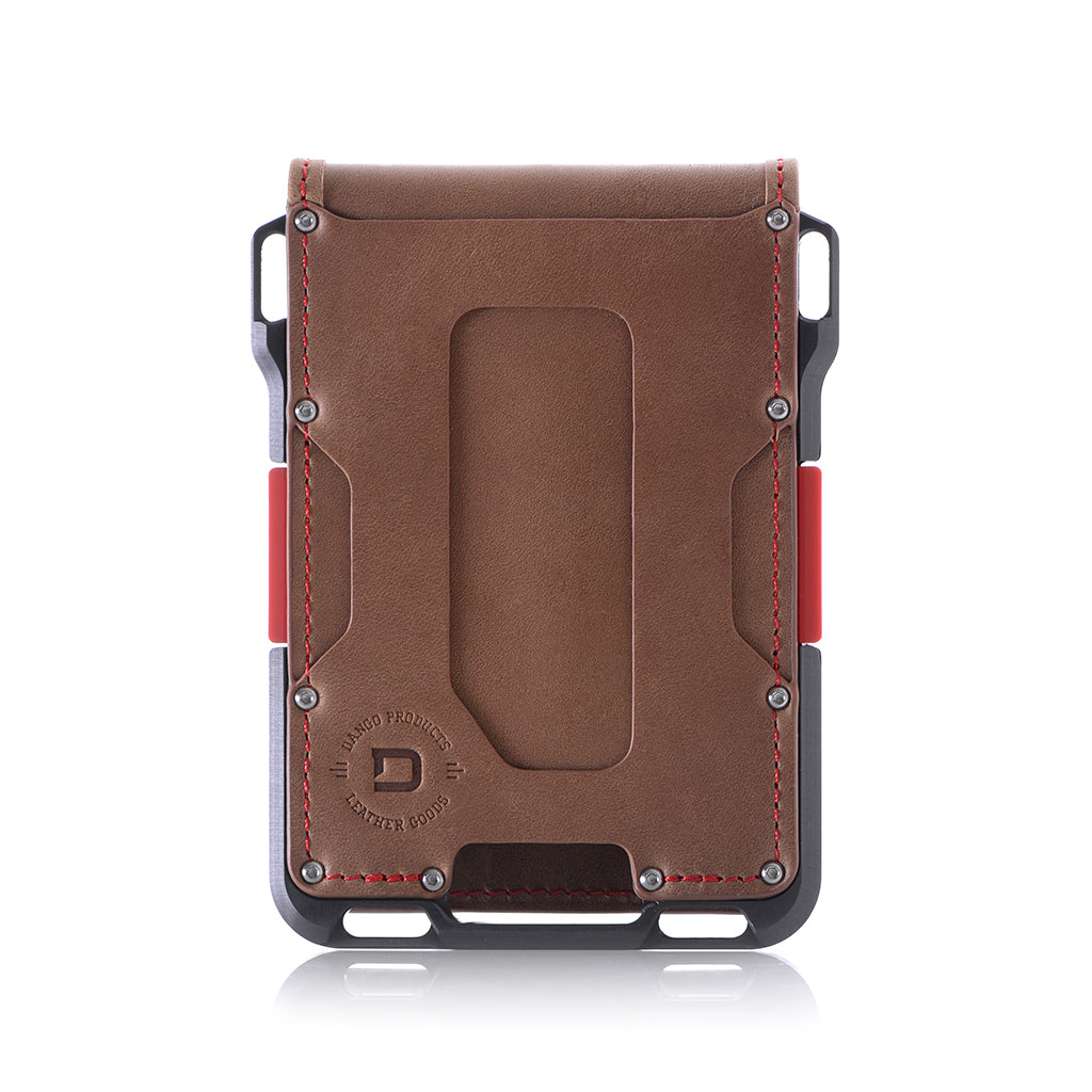 M1 MAVERICK™ BIFOLD WALLET - SPECIAL EDITION SLATE GREY - 4 POCKET BIFOLD LEATHER DangoProducts