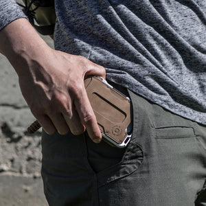 M1 MAVERICK™ TACTICAL BIFOLD WALLET - 4 POCKET BIFOLD RAWHIDE LEATHER DangoProducts