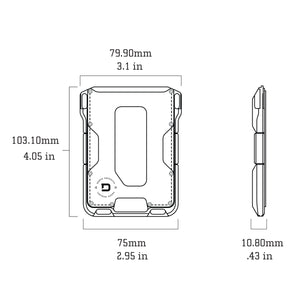 M1 MAVERICK™ WALLET - SINGLE POCKET LEATHER DangoProducts