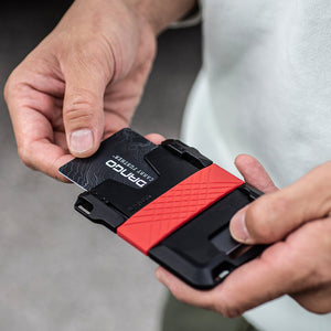 M1 MAVERICK™ WALLET - SPECIAL EDITION - RED & BLACK Dango Products