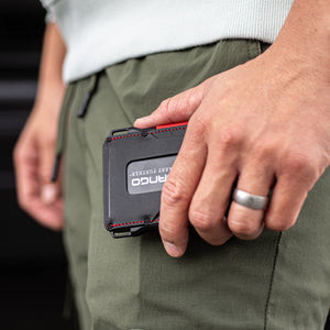 M1 MAVERICK™ WALLET - SPECIAL EDITION - RED & BLACK Dango Products