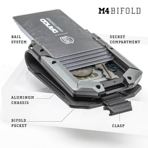M4 MAVERICK™ BIFOLD RAIL WALLET DangoProducts