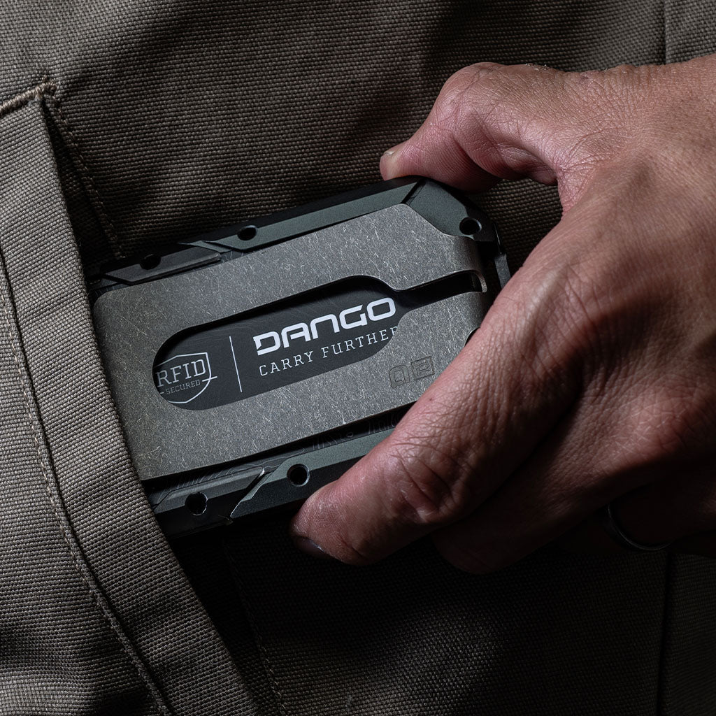 M4 MAVERICK™ RAIL WALLET with TITANIUM CLIP DangoProducts