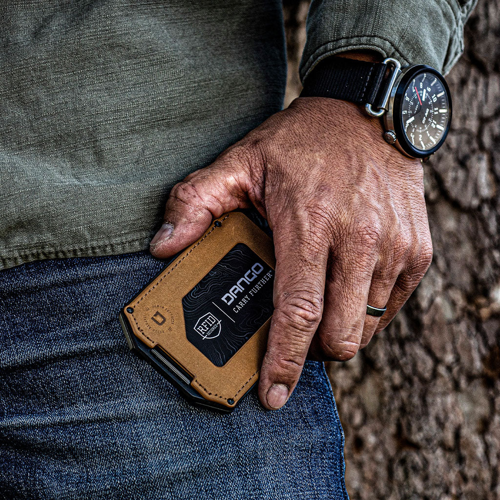 M4 MAVERICK™ RAIL WALLET with TITANIUM CLIP DangoProducts