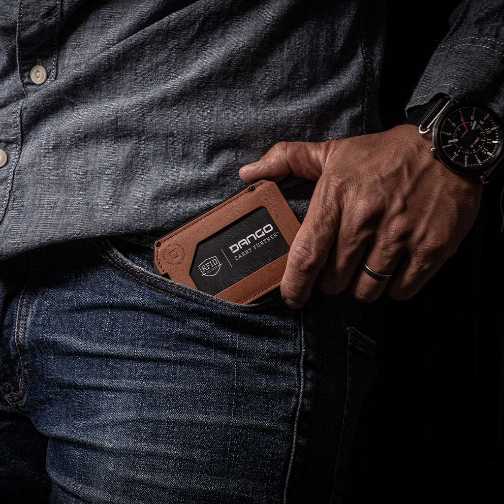 M4 MAVERICK™ RAIL WALLET with TITANIUM CLIP DangoProducts