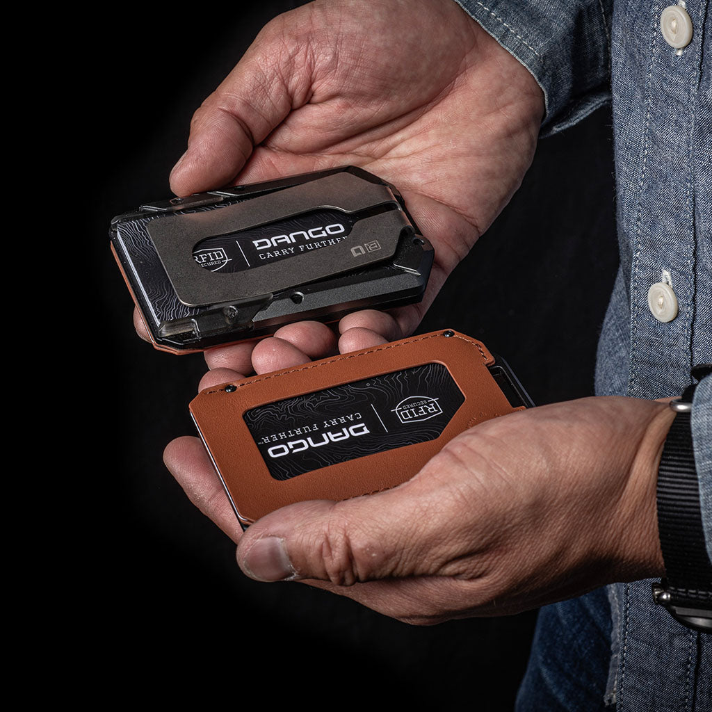 M4 MAVERICK™ RAIL WALLET with TITANIUM CLIP DangoProducts