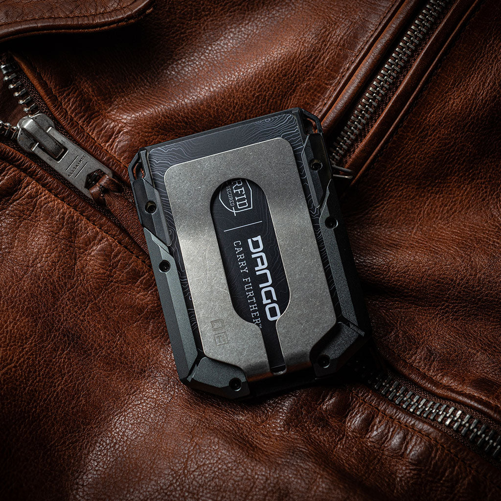 M4 MAVERICK™ RAIL WALLET with TITANIUM CLIP DangoProducts