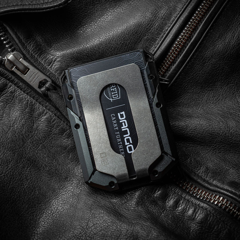 M4 MAVERICK™ RAIL WALLET with TITANIUM CLIP DangoProducts