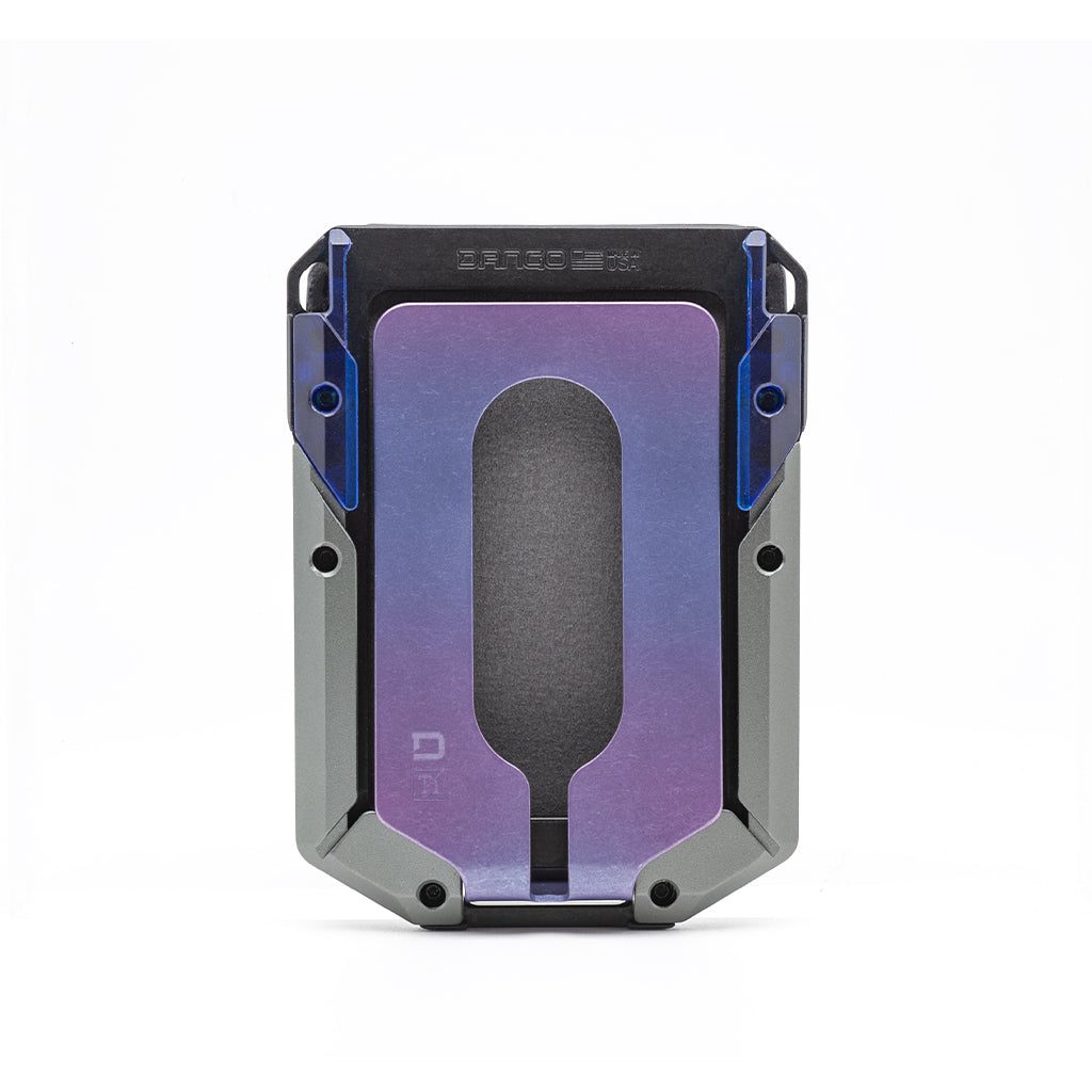 M4 SPECIAL EDITION MAVERICK™ RAIL WALLET with BURPLE ANODIZED TITANIUM CLIP DangoProducts
