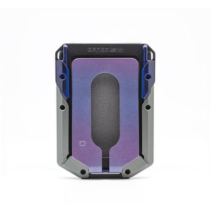 M4 SPECIAL EDITION MAVERICK™ RAIL WALLET with BURPLE ANODIZED TITANIUM CLIP DangoProducts