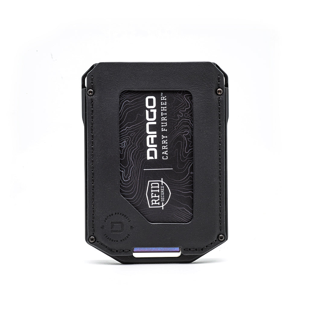 M4 SPECIAL EDITION MAVERICK™ RAIL WALLET with BURPLE ANODIZED TITANIUM CLIP DangoProducts