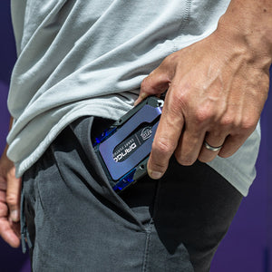 M4 SPECIAL EDITION MAVERICK™ RAIL WALLET with BURPLE ANODIZED TITANIUM CLIP DangoProducts