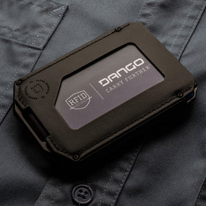 M4 SPECIAL EDITION MAVERICK™ RAIL WALLET with BURPLE ANODIZED TITANIUM CLIP DangoProducts