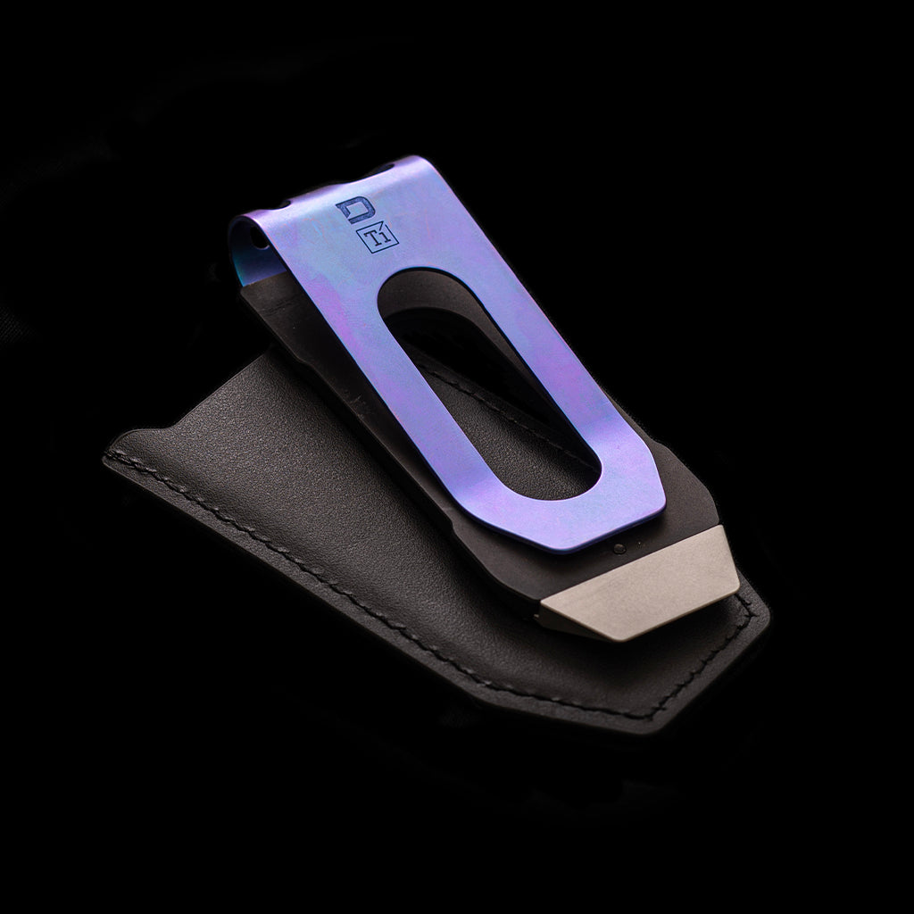 MC02 SPECIAL EDITION BURPLE TITANIUM MONEY CLIP DangoProducts