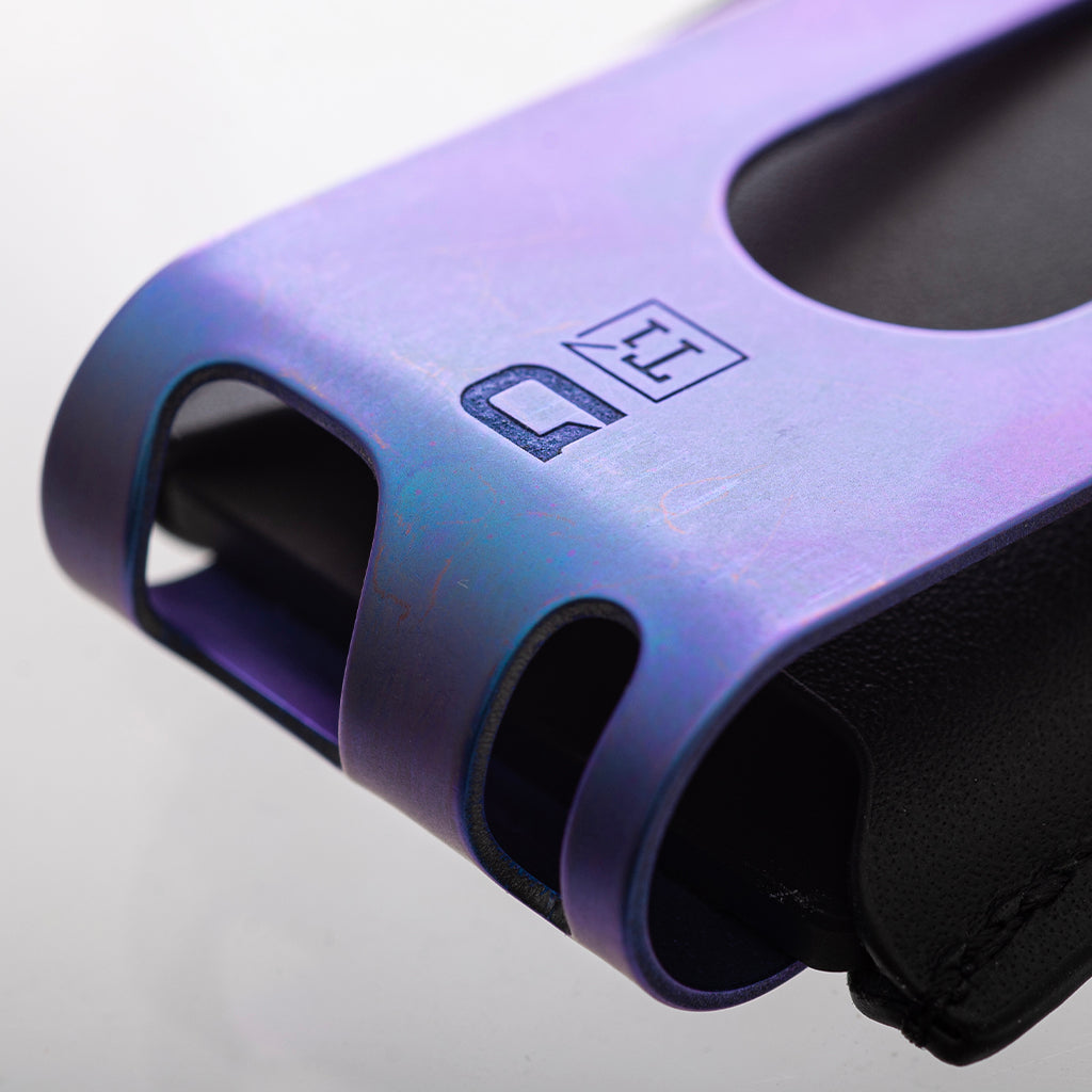 MC02 SPECIAL EDITION BURPLE TITANIUM MONEY CLIP DangoProducts