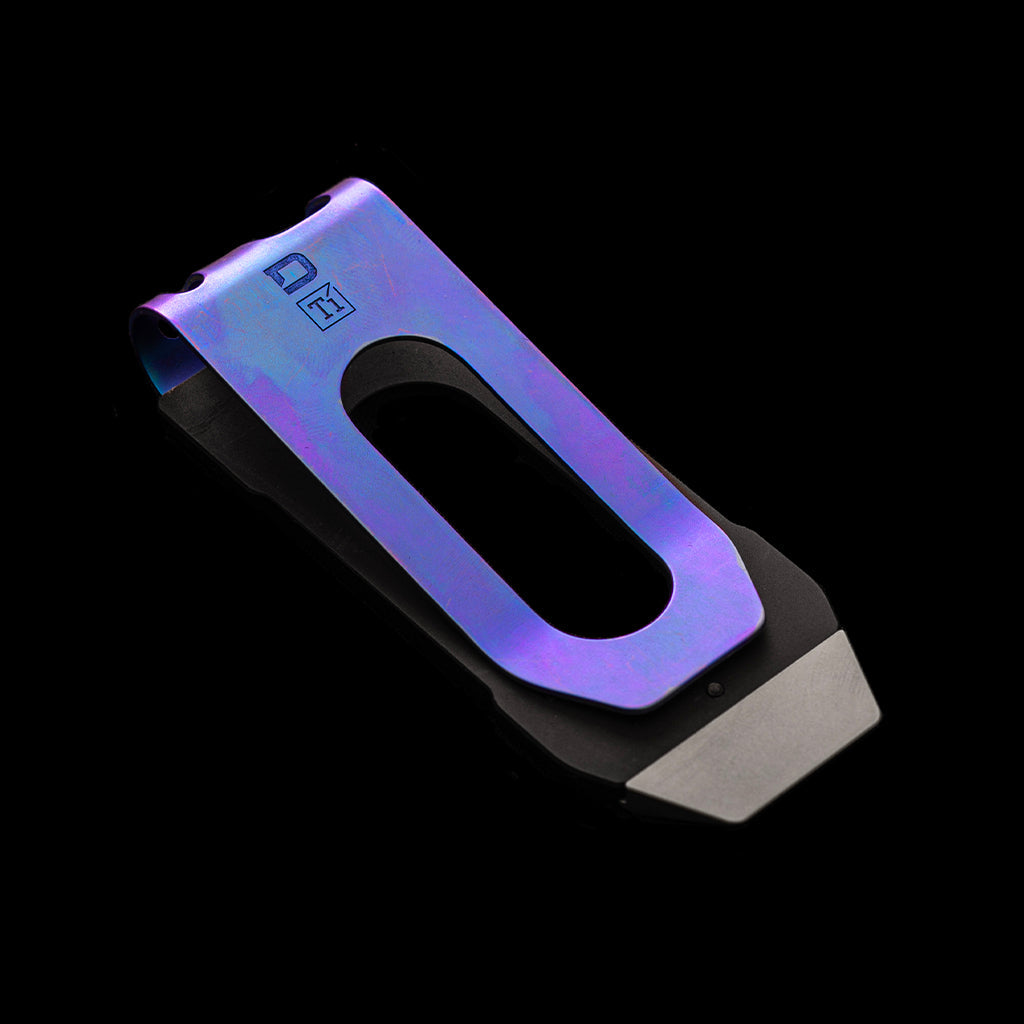 MC02 SPECIAL EDITION BURPLE TITANIUM MONEY CLIP DangoProducts