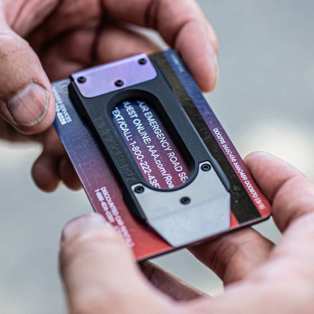 MC02 SPECIAL EDITION BURPLE TITANIUM MONEY CLIP DangoProducts