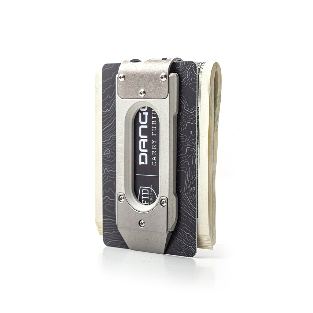 This cardholder wallet by Dango Products is slim and holds 10-13 cards This cardholder wallet by Dango Products is slim and holds 10-13 cards