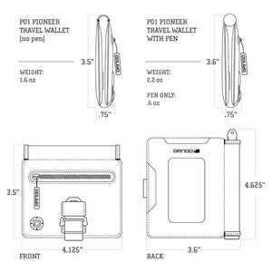 P01 PIONEER™ TRAVEL WALLET DangoProducts