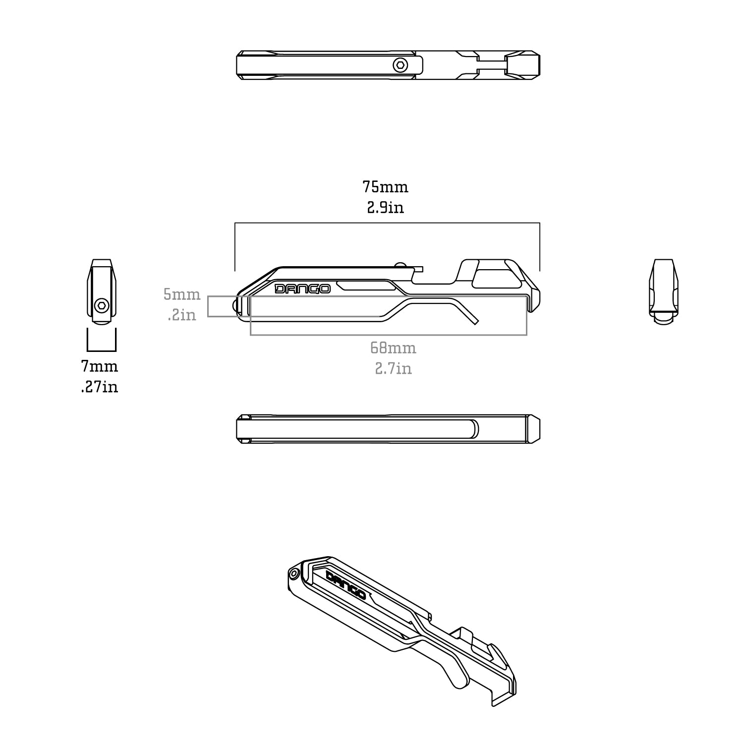 POCKET CLIP DangoProducts