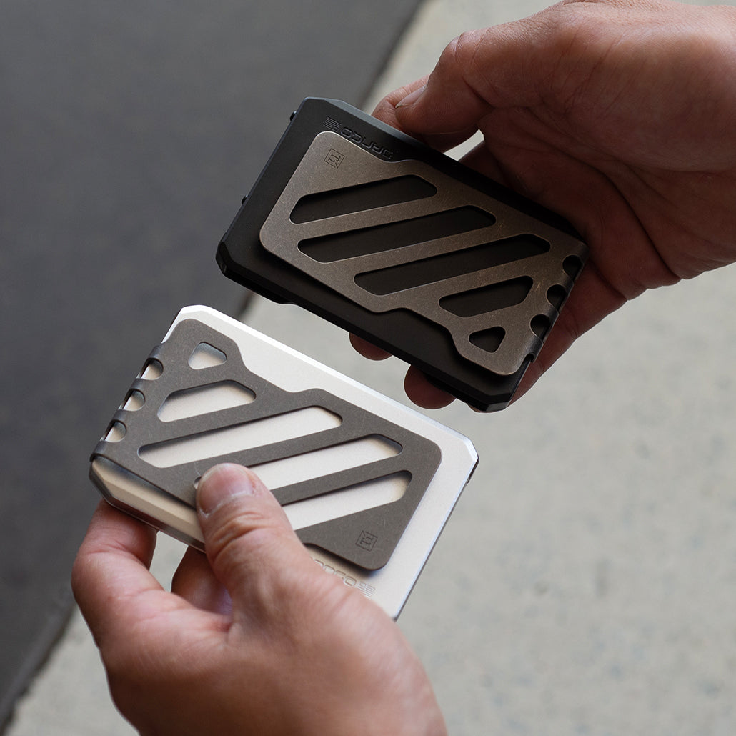 SK1 SLIDE KICK WALLET WITH TITANIUM MONEY CLIP DangoProducts