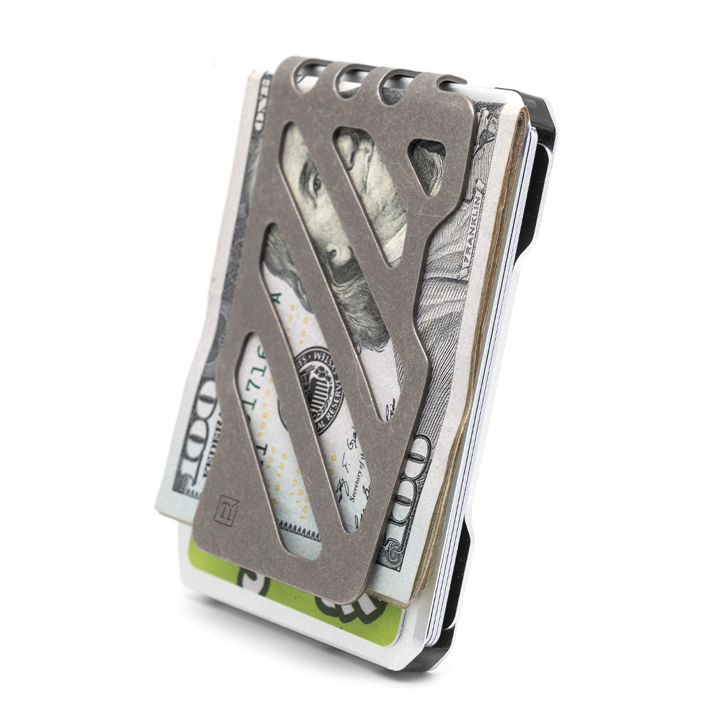 SK1 SLIDE KICK WALLET WITH TITANIUM MONEY CLIP DangoProducts
