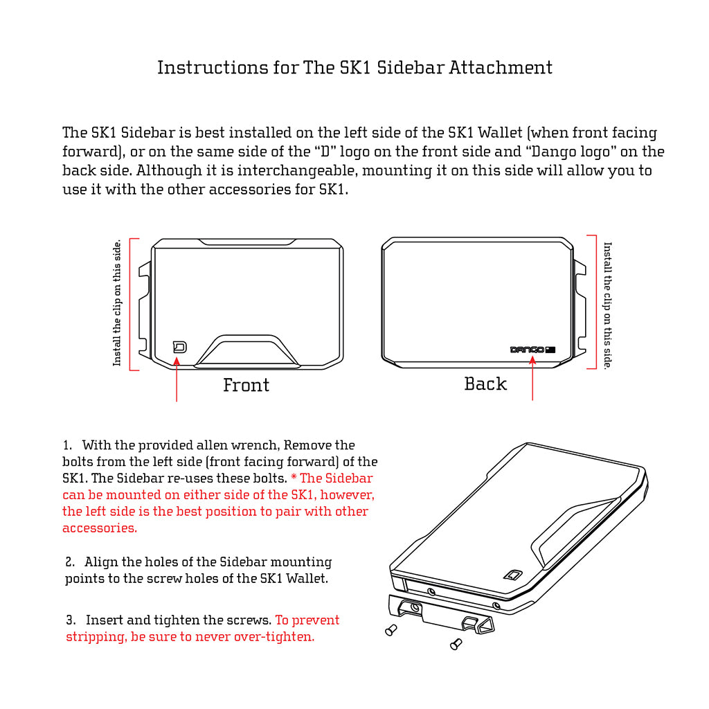 SK1 STAINLESS STEEL SIDEBAR MULTI-TOOL DangoProducts