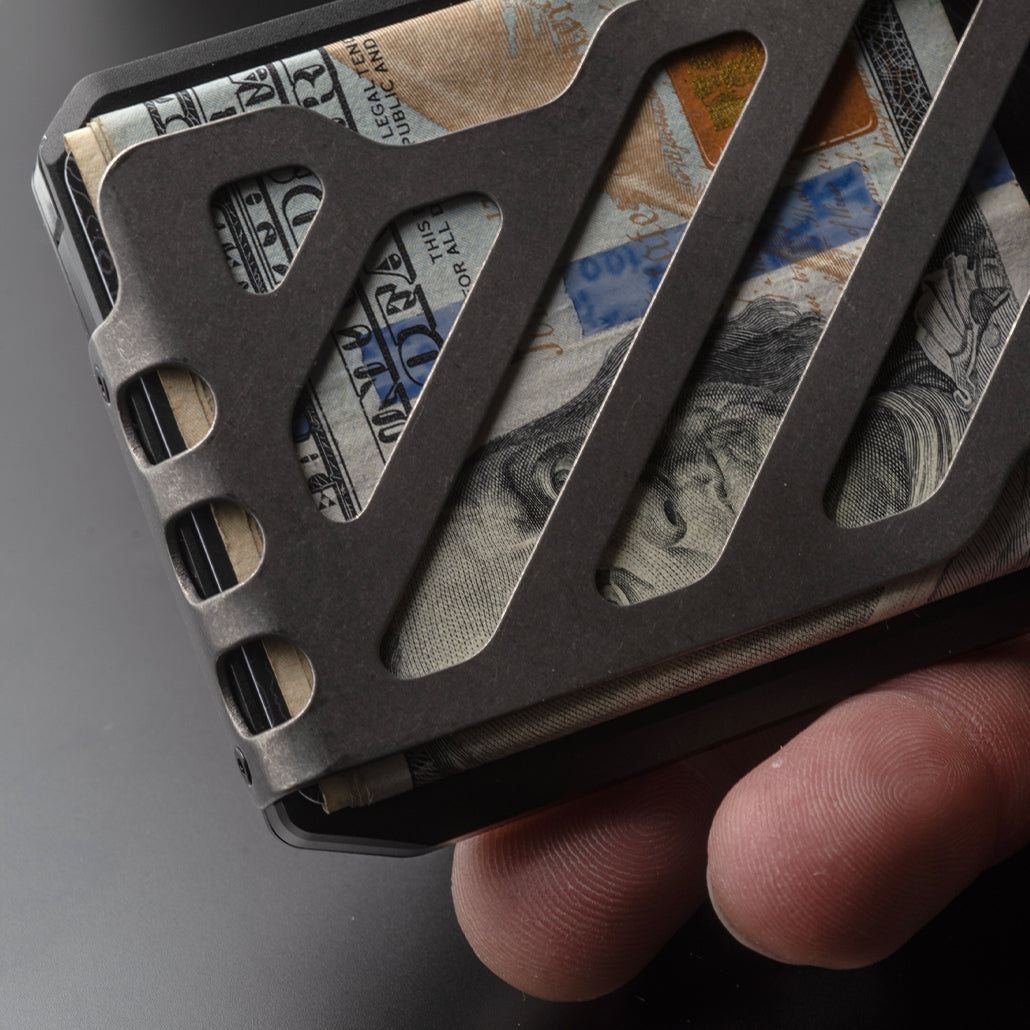 SK1 TITANIUM MONEY CLIP DangoProducts