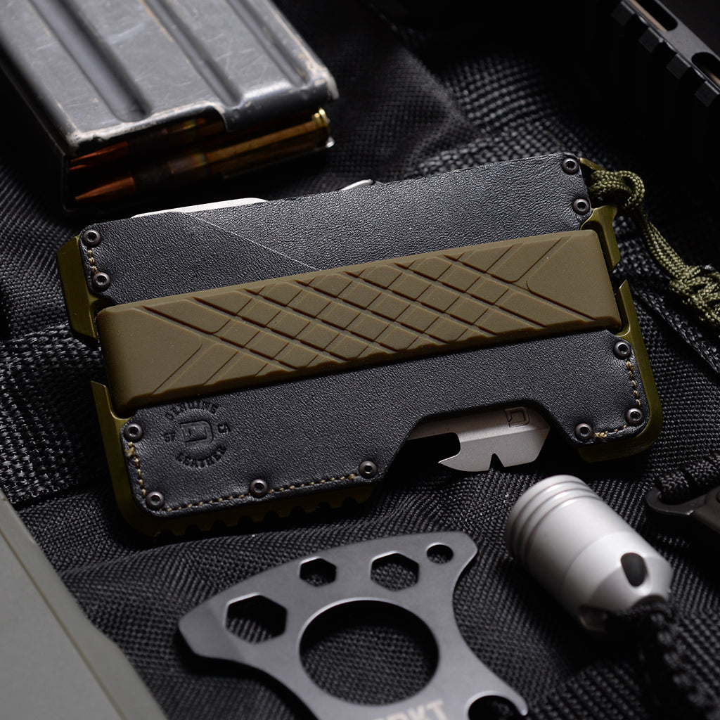 T01 SPECIAL EDITION MOSS GREEN TACTICAL™ WALLET - Dango Products